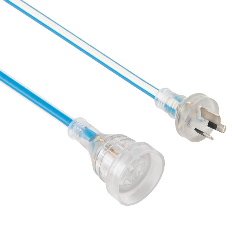 B09-2 15A 250V Australia SAA Extension Power Cord