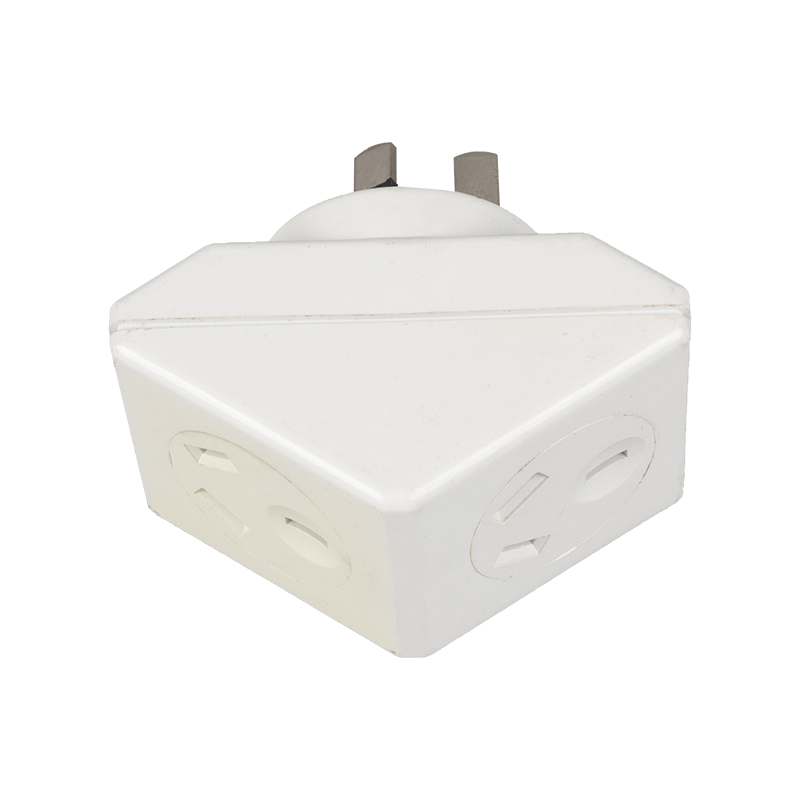 10A 250V Safe And Universal Triangular Plug Power Converter