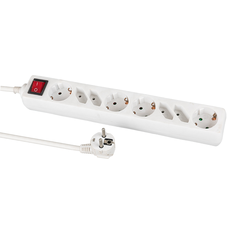 16A 250V European Power Strip