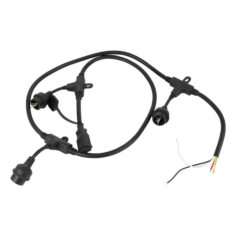 One-piece LED Waterproof Light String Can Be Equipped With Power Plugs From Various Countries